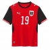Rakousko Nicolas Seiwald #6 Domácí Dres MS 2026 Krátkým Rukávem