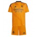 Real Madrid Endrick #16 Venkovní dres komplet pro Děti 2024-25 Krátkým Rukávem (+ Krátké kalhoty)