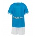 SSC Napoli Domácí dres komplet pro Děti 2025-26 Krátkým Rukávem (+ Krátké kalhoty)