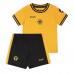 Wolves Matheus Cunha #10 Domácí dres komplet pro Děti 2024-25 Krátkým Rukávem (+ Krátké kalhoty)