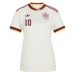 Španělsko Dani Olmo #10 Venkovní Dres pro Dámy MS 2026 Krátkým Rukávem