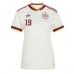 Španělsko Lamine Yamal #19 Venkovní Dres pro Dámy MS 2026 Krátkým Rukávem