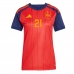 Španělsko Mikel Oyarzabal #21 Domácí Dres pro Dámy MS 2026 Krátkým Rukávem
