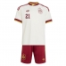 Španělsko Mikel Oyarzabal #21 Venkovní dres komplet pro Děti MS 2026 Krátkým Rukávem (+ Krátké kalhoty)