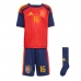 Španělsko Rodri Hernandez #16 Domácí dres komplet pro Děti MS 2026 Krátkým Rukávem (+ Krátké kalhoty)