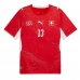 Švýcarsko Ricardo Rodriguez #13 Domácí Dres MS 2026 Krátkým Rukávem
